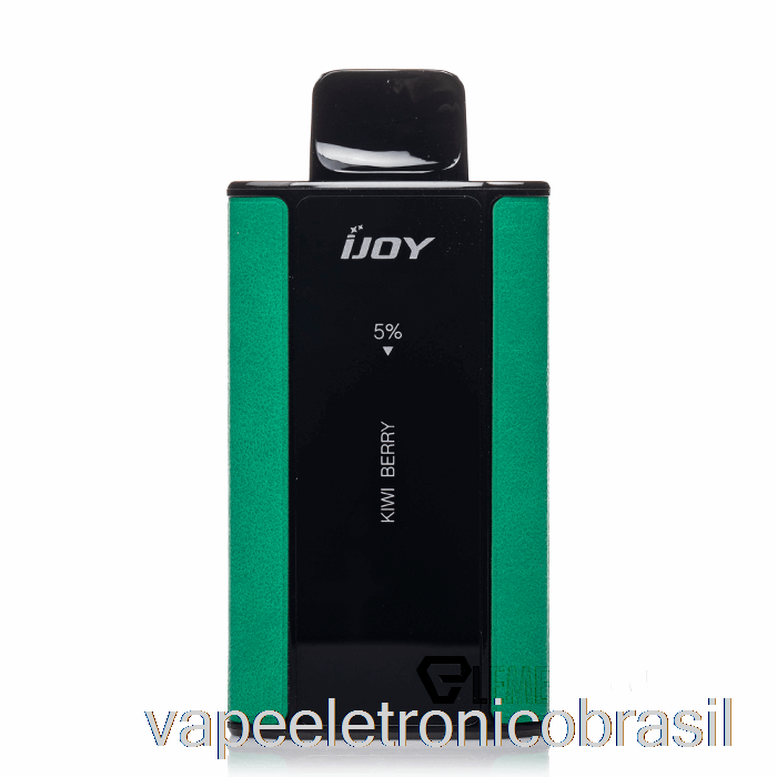 Vape Eletrônico Ijoy Capitão 10000 Descartável Kiwi Berry